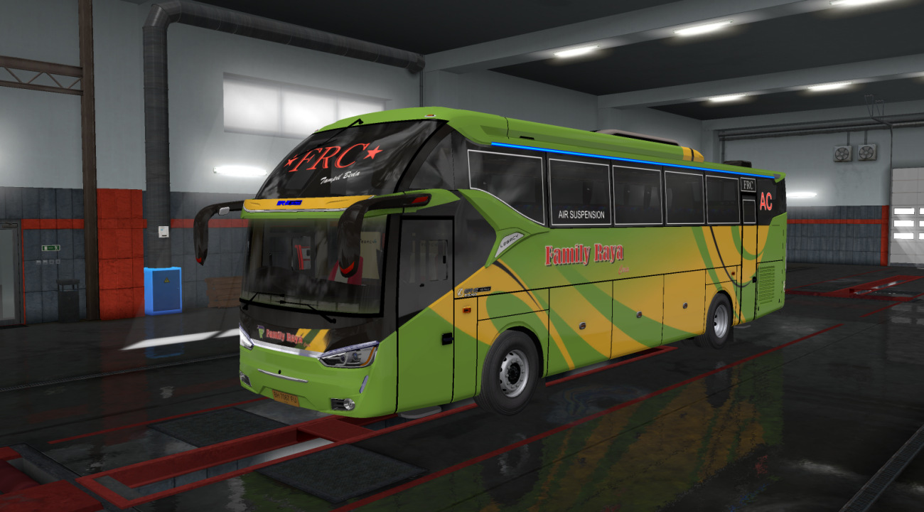 Skin Family Raya Ceria SR2 XHD - Mod ETS2 Indonesia