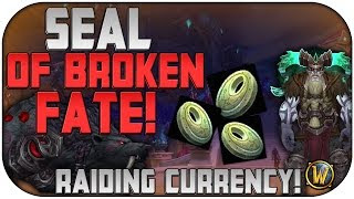 Probably unlimited amount of Seals of Broken Fate (bonus roll tokens) per week