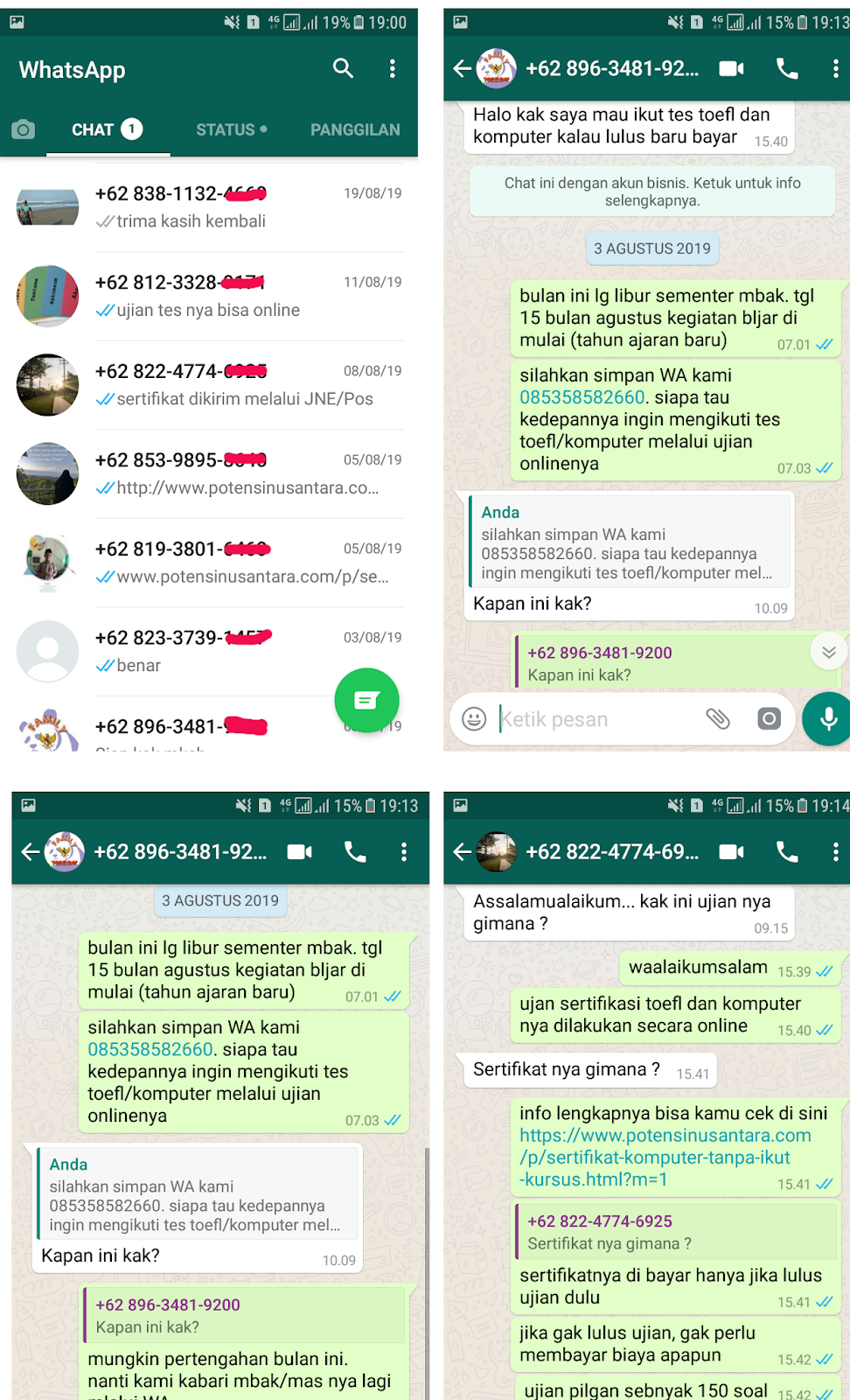 Sertifikatkan Kemampuan Anda, Sertifikat komputer dan