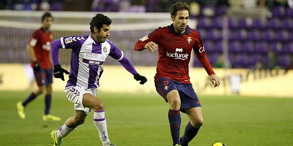 El Osasuna mete en problemas al Valladolid (0-1)