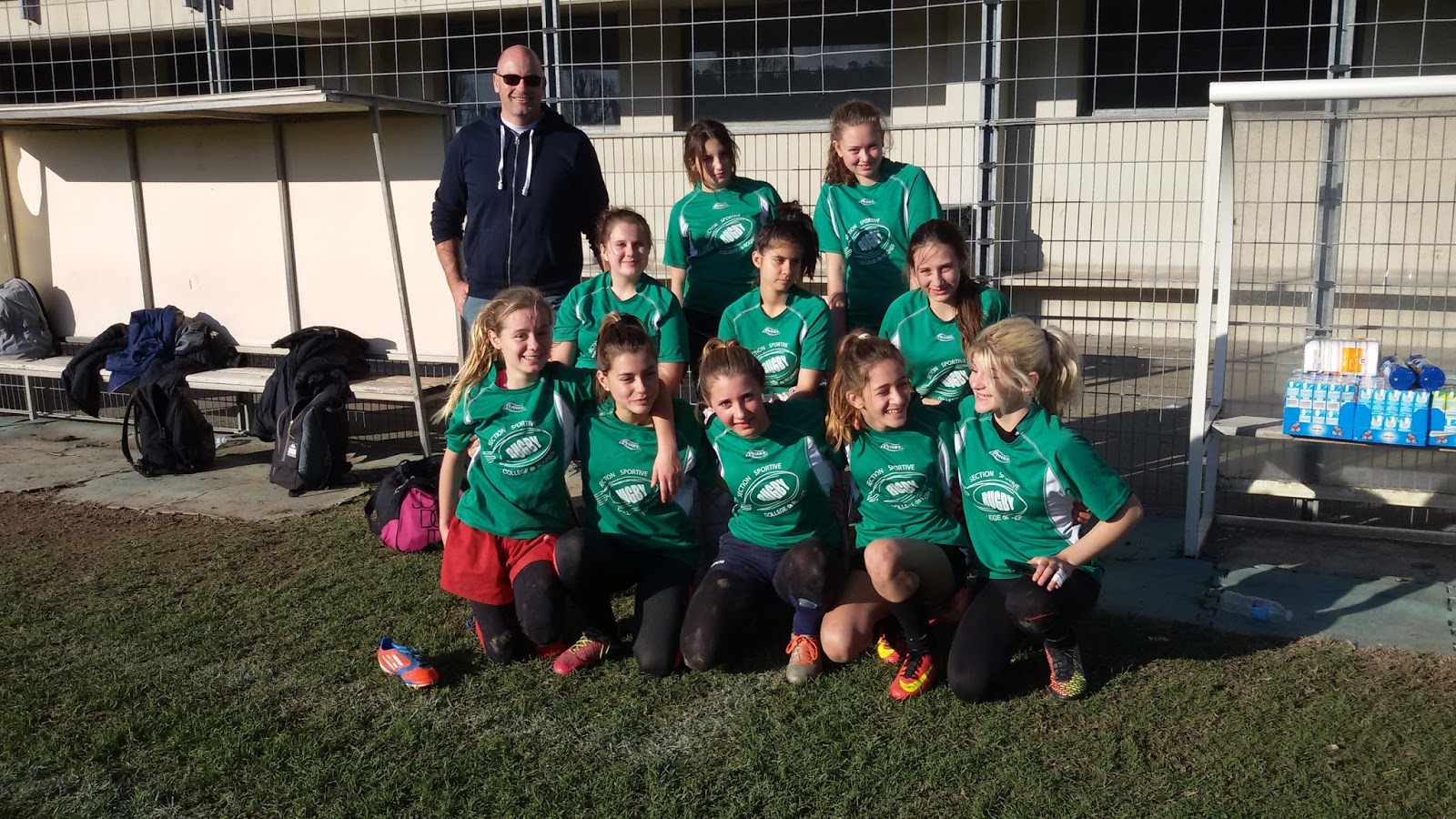 AS Simone VEIL L'équipe Minime de la section sportive!