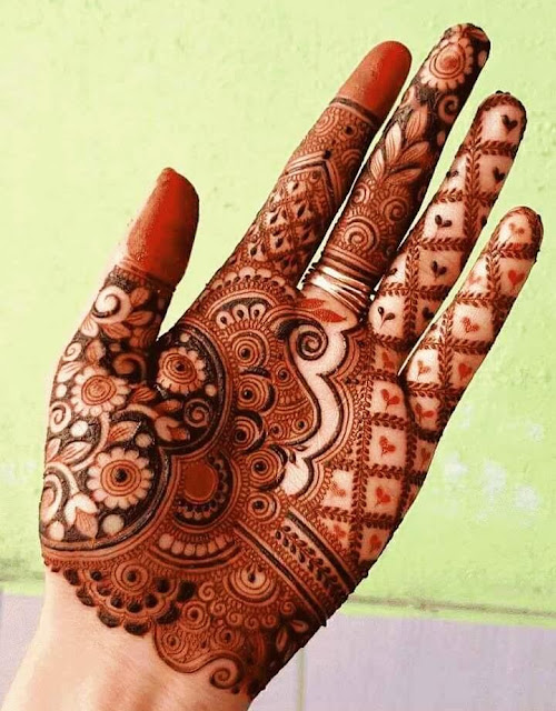 Beautiful Simple Mehndi Design Images for Raksha Bandhan