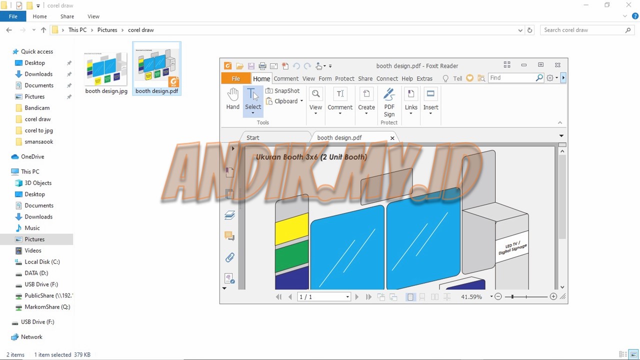 Cara Menyimpan Corel Draw Menjadi PDF Corel To PDF andik.my.id