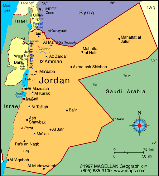 capital of jordan and currency