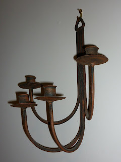 wall sconce candle holder kitchen
