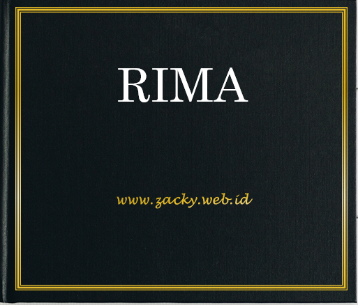 Pengertian dan Jenis Rima - Pak Zacky