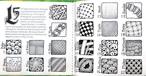 Zentangle Project Pack No. 15 - Alphaborders and Beyond!