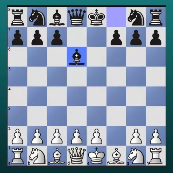 Fool's Mate, Mate in 2 moves