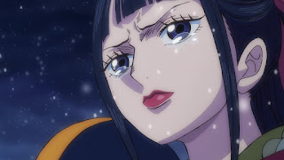 ワンピースアニメ 993話 | 残雪の菊の丞 お菊 | ONE PIECE KIKUNOJO OKIKU