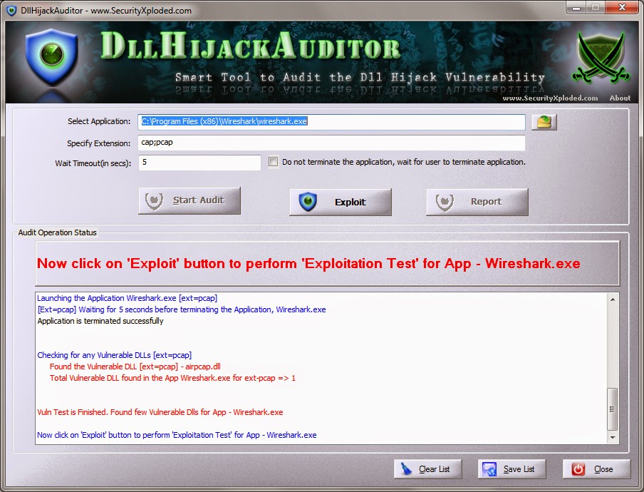 Dll Hijack Auditor v3.5 Smart Tool to Audit the DLL Hijack Vulnerability
