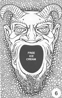 "Free Ice Cream" written on a Sphere of Annihilation