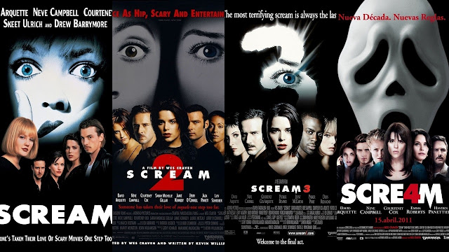 La saga 'Scream' puntuada de peor a mejor