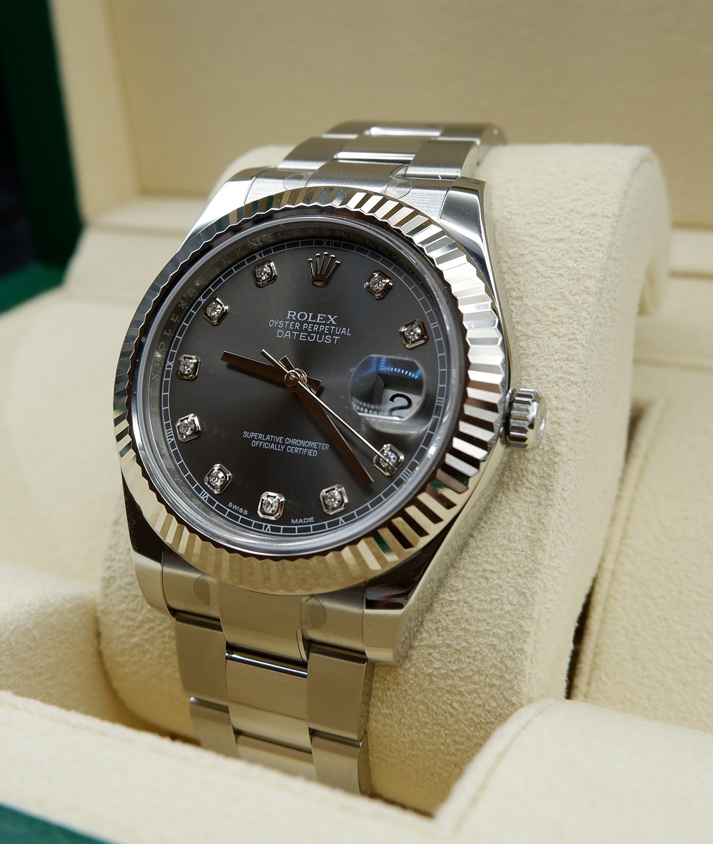 rolex datejust 2 diamond