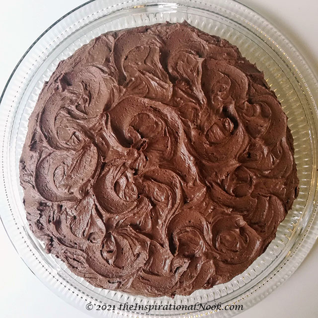 Whipped Chocolate Ganache with Half and Half