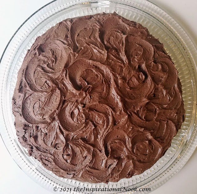 Whipped Chocolate Ganache with Half and Half