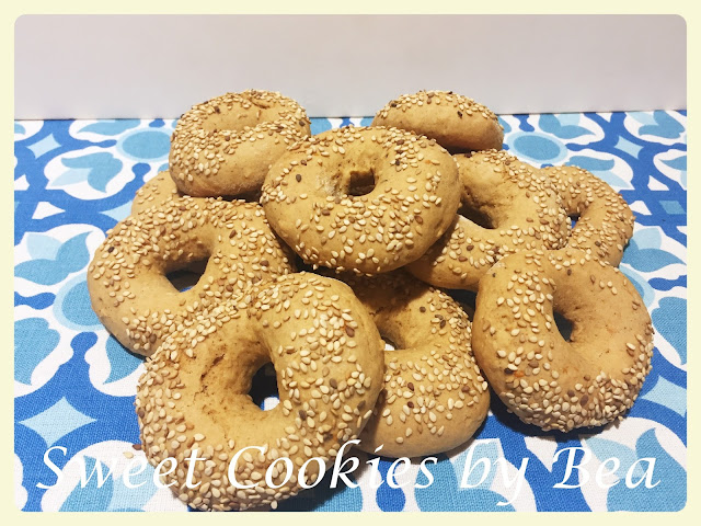 Galletas maltesas con sésamo