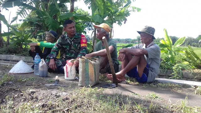  Kedekatan Babinsa Dengan Para Petani