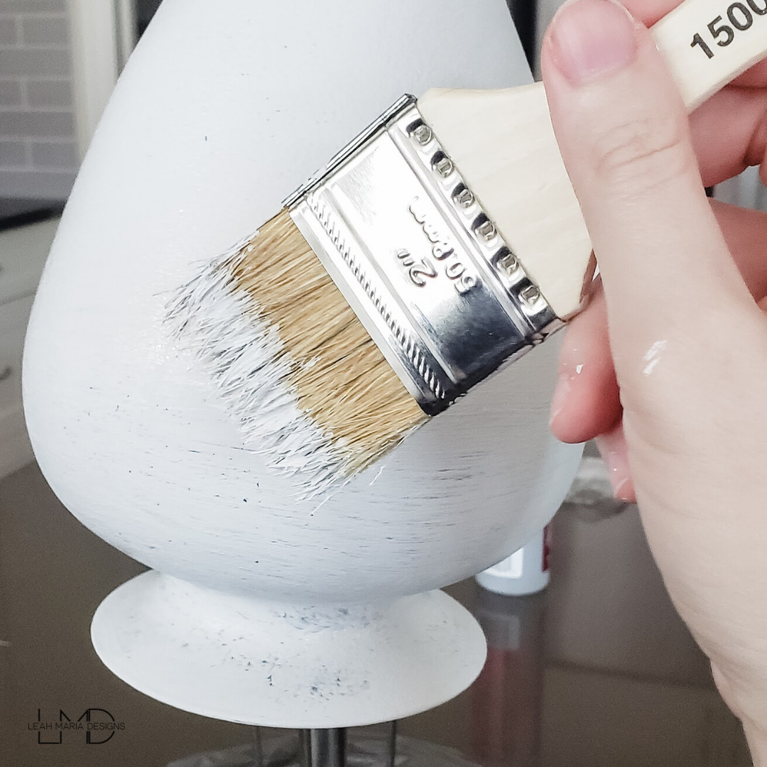 Turning a Glass Vase Into Antique Pottery. Leah Maria Designs