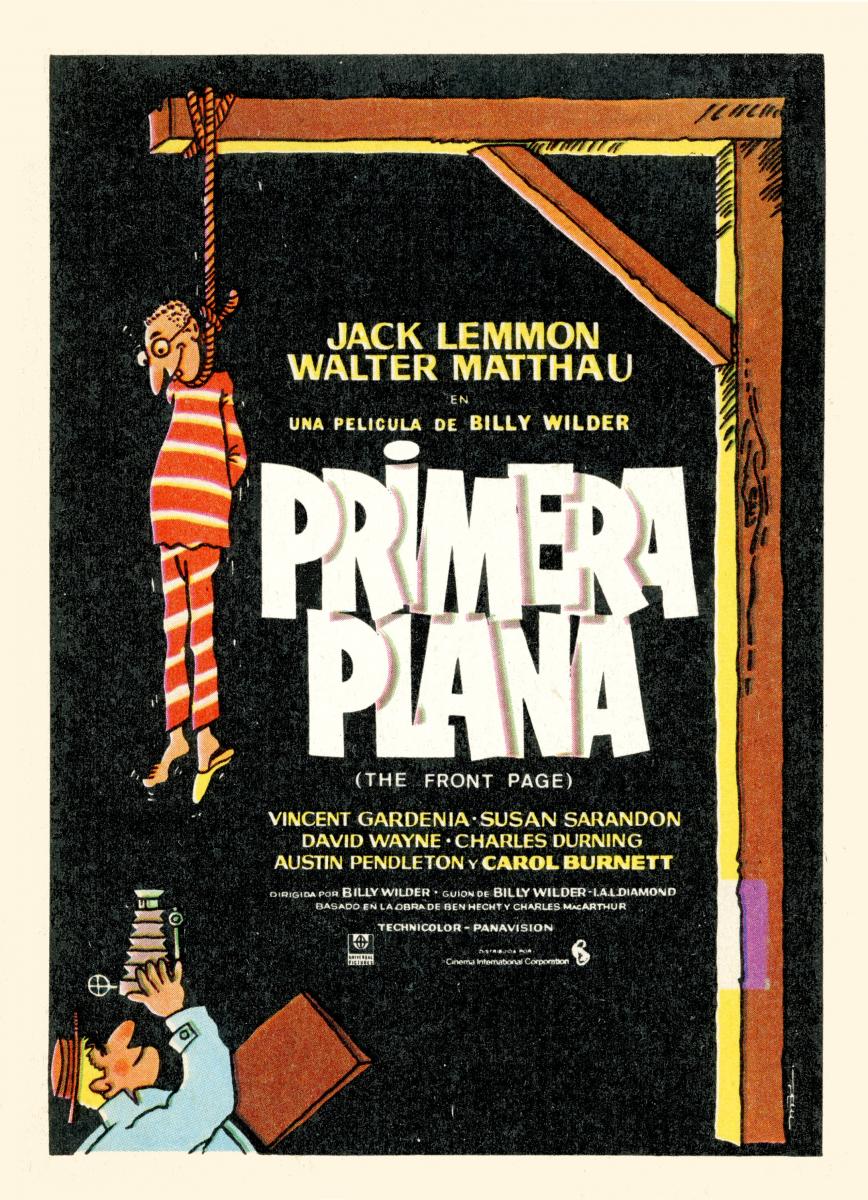 Primera Plana (1974) Billy Wilder | Comedia