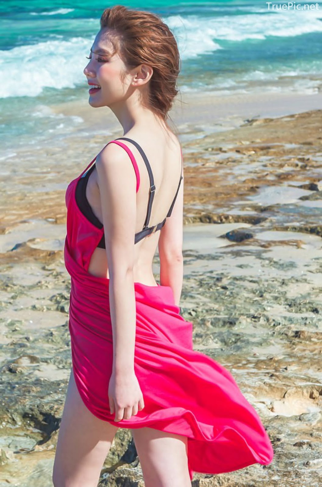 Korean fashion model Lee Chae Eun - Siena Beachwear Set Collection - TruePic.net - Picture 71