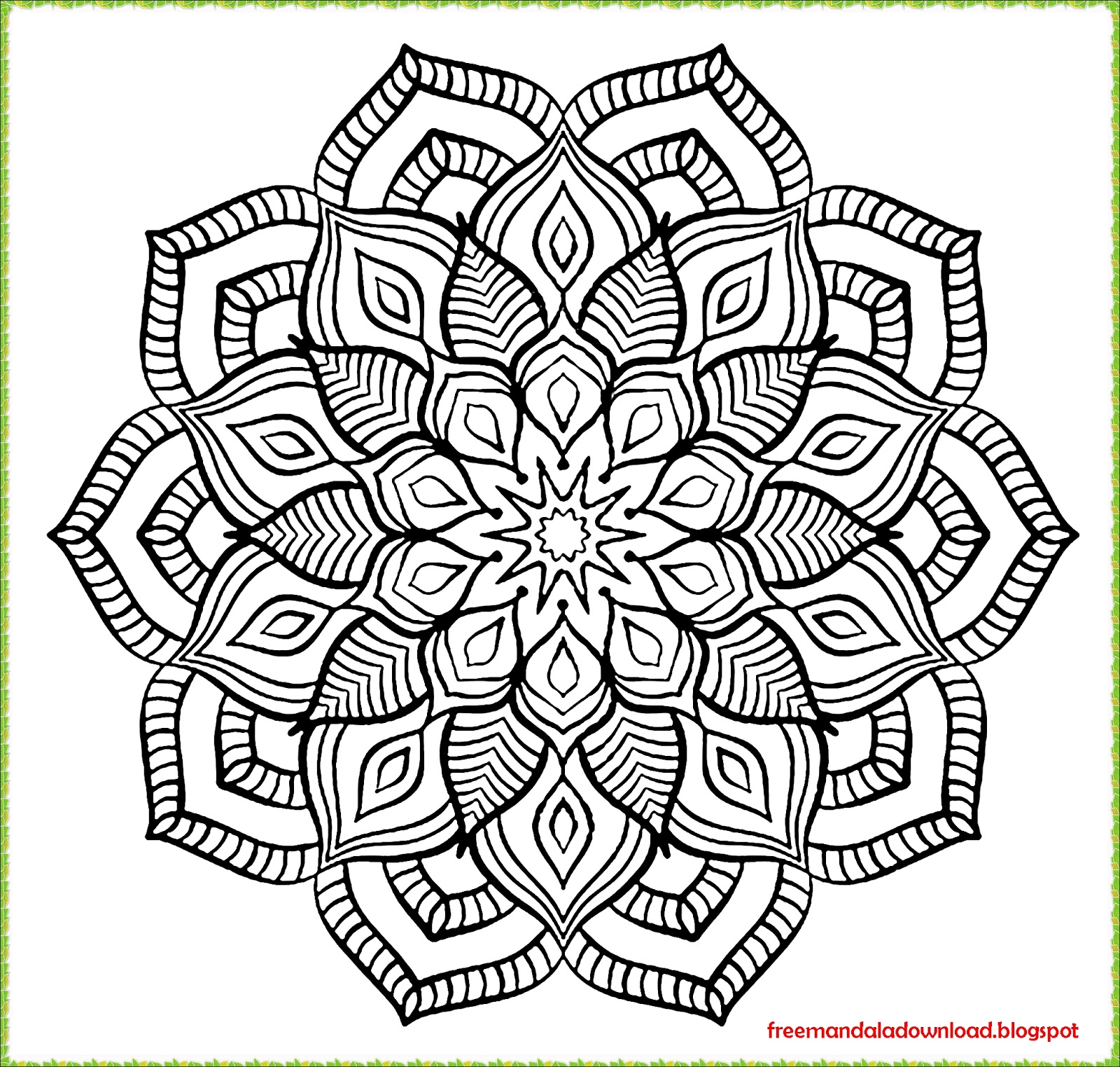 Das Big Flower Mandala Pdf Free Mandala Das Big Flower Mandala Pdf Free Mandala
