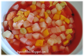 Resepi Fruit Cocktail Trifle Pudding - Surasmi A