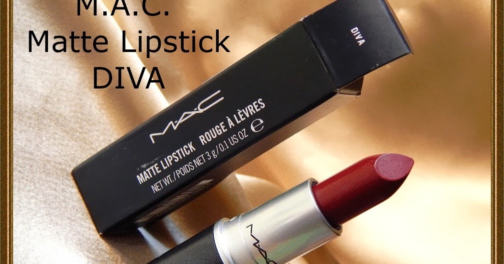 Love Red: M.A.C. Matte Lipstick DIVA : Review/FOTD