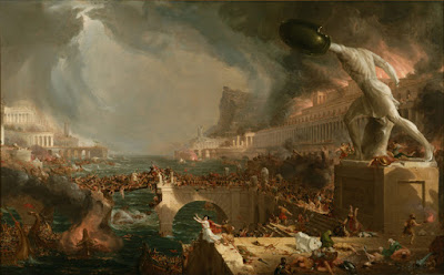 Thomas Cole, The Course of Empire, Destruction, 1836, The Metropolitan Museum of Art, New York, USA.