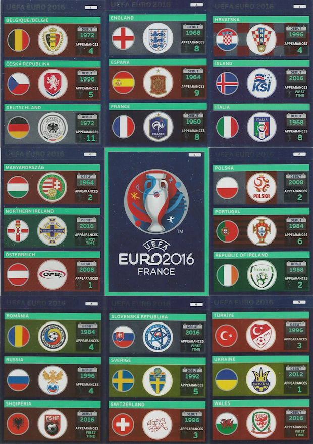 Panini em 2012 165 Netherlands Holland emblema brillo foil UEFA Euro 12 sticker