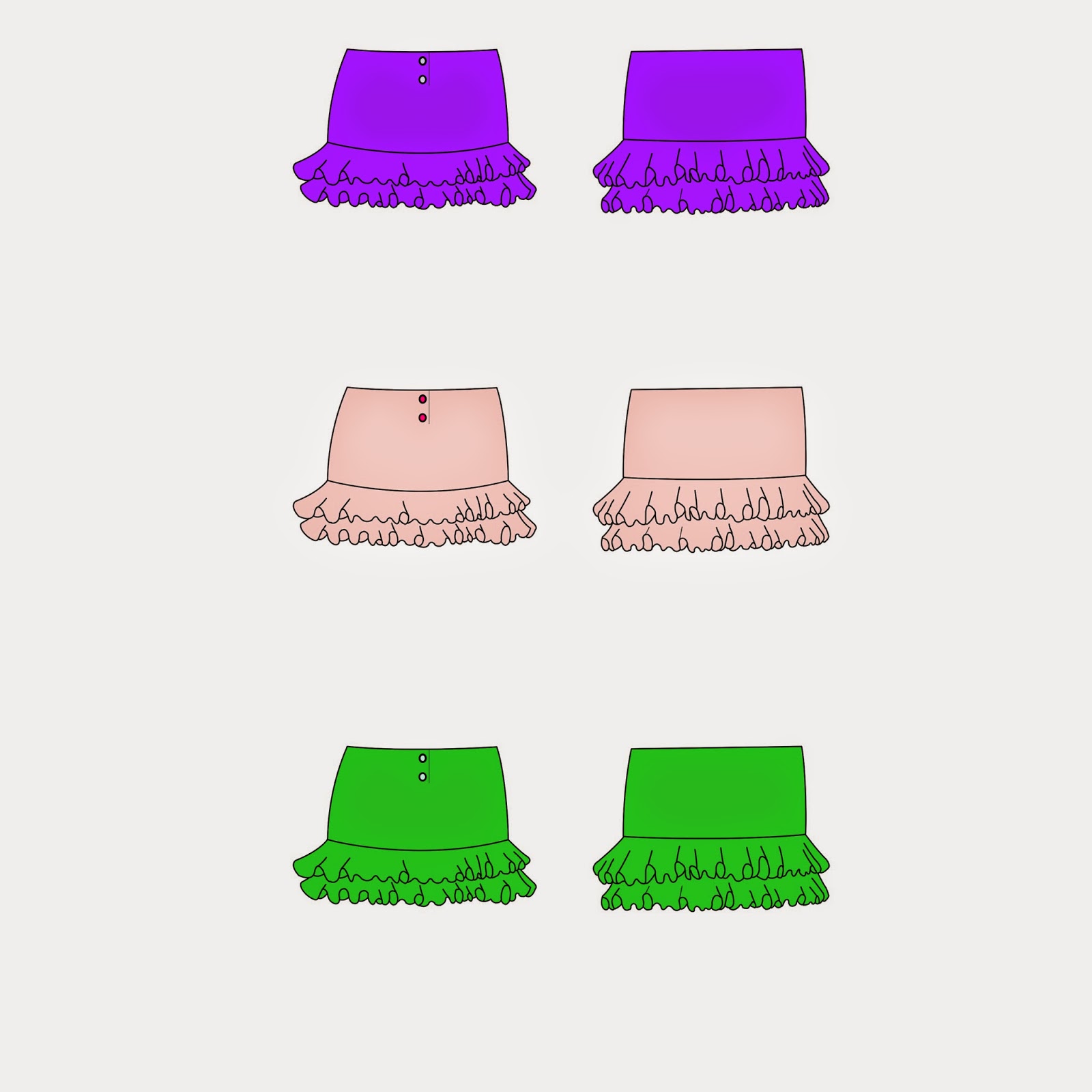 RationalSpirited Girl Zina's newest typically skirts!