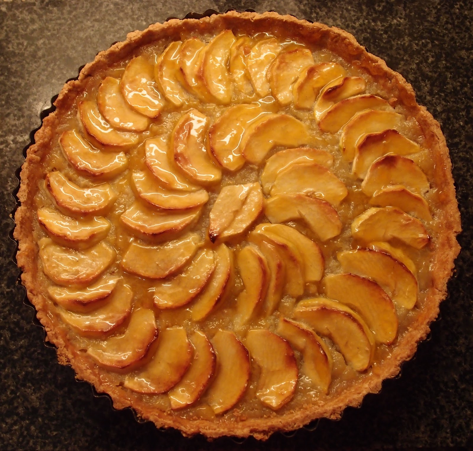 The Caked Crusader Bramley apple tart