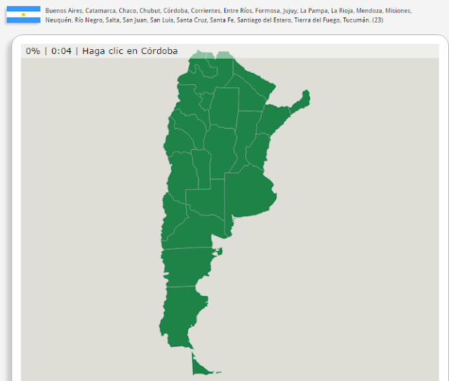 Blog Chispitas Mapa Interactivo De Argentina