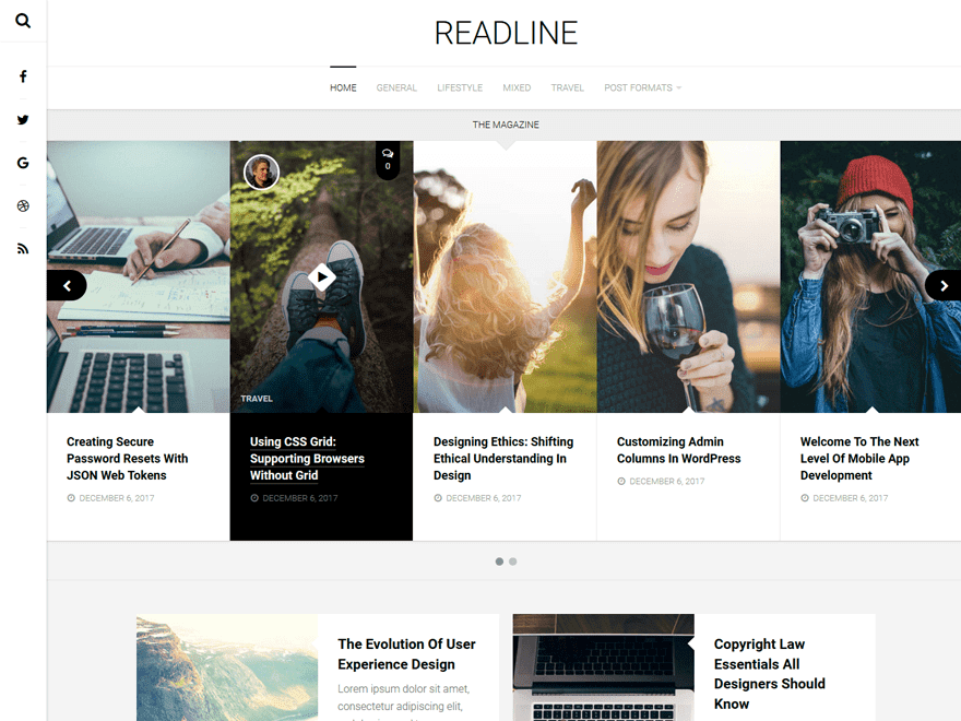 50 Free and Latest WordPress theme