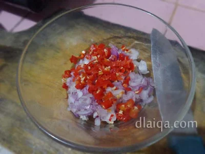 proses membuat saus atau sambal cocol (1)