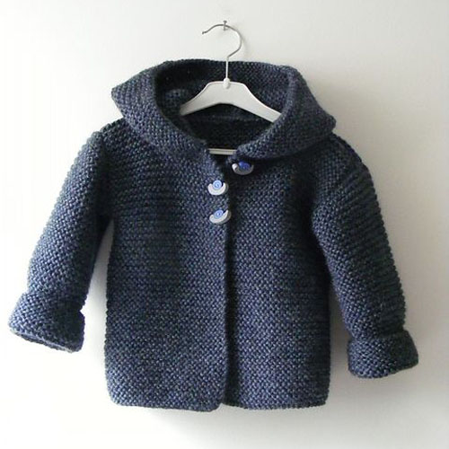 Hooded Baby Jacket - Free Pattern 