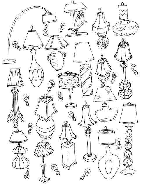 adult-coloring-page, coloring-pages-for-adults, home-decor-coloring-page