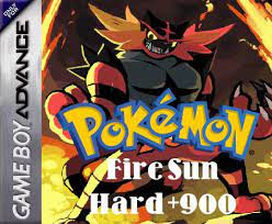Pokemon Fire Sun Hard + 900 Cover,Boxart