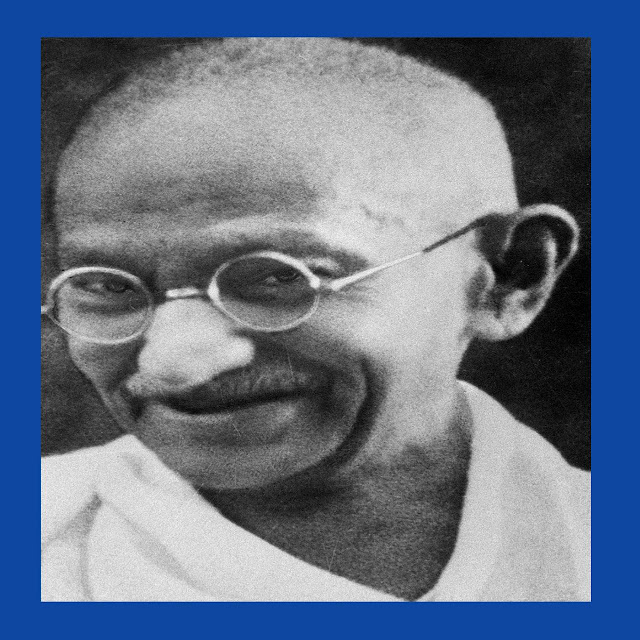 A great leader Mahatma Gandhi