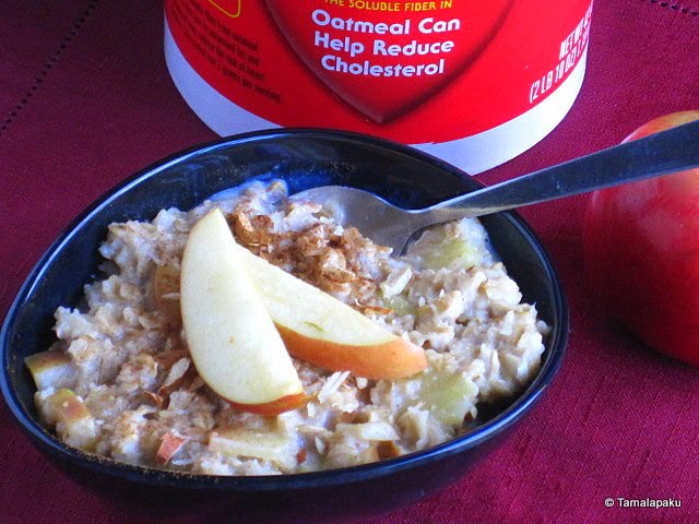 Apple Cinnamon Oatmeal