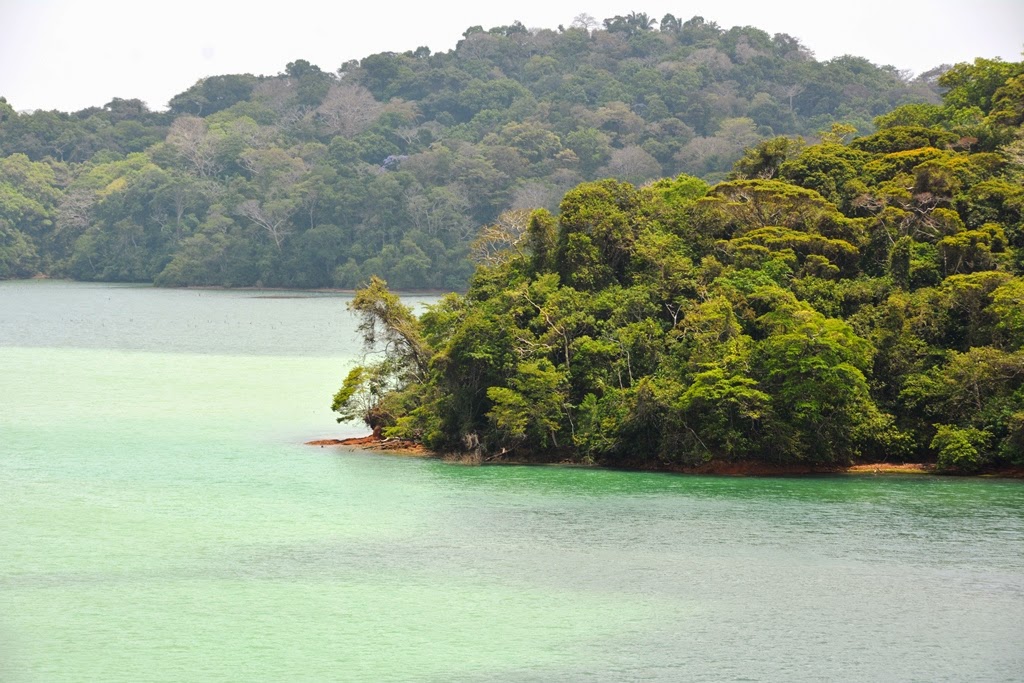 Gatun Lake Panama islands