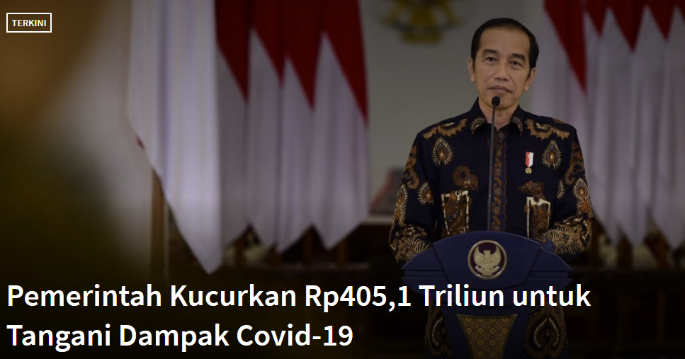 Kebijakan Presiden Jokowi terkait Covid-19 di Indonesia - Forum Blogger