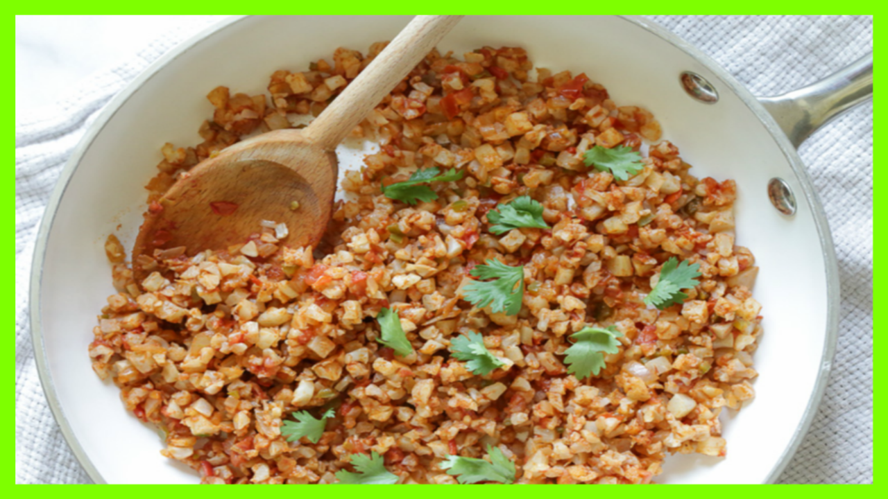 weight watchers points MEXICAN CAULIFLOWER "RICE" Smart Points 1