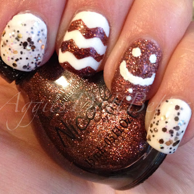Aggies Do It Better: Christmas 2013 nail art!