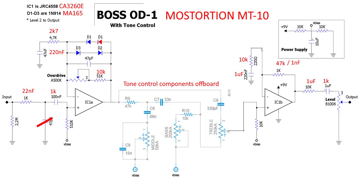 Frank Clarke: Ibanez MT-10 Mostortion kit for $40