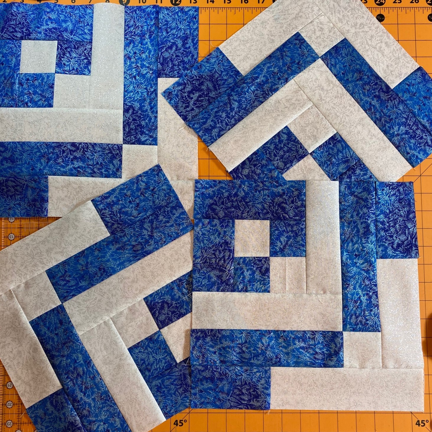 jelly snowflake quilt