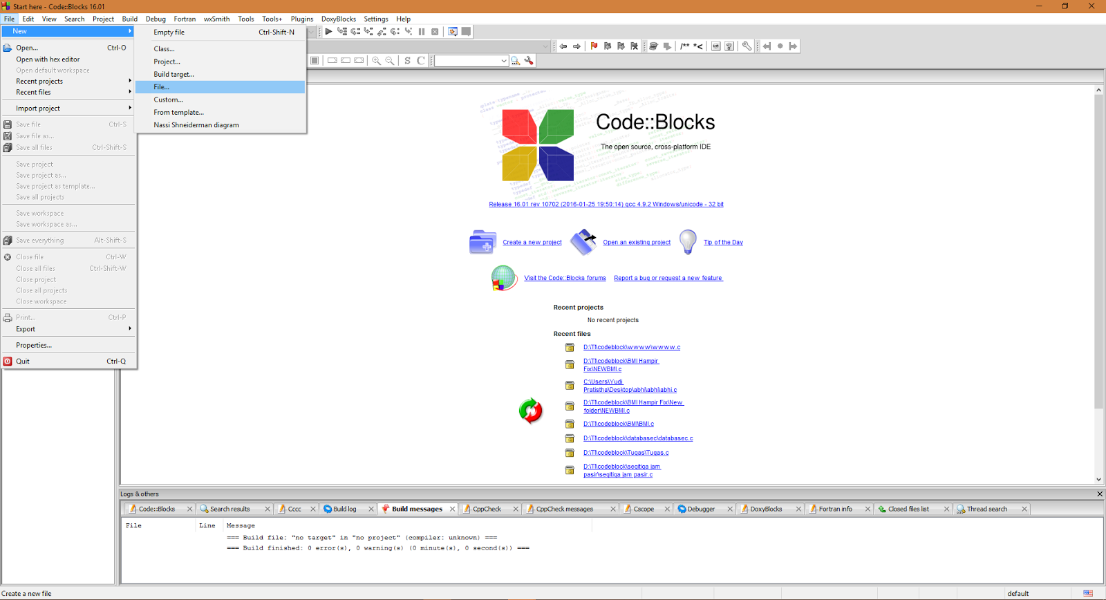 Cara Menampilkan Hello World Di Program C My Blog
