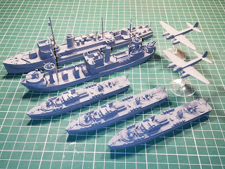 Kriegsmarine Flotilla Ready for Painting