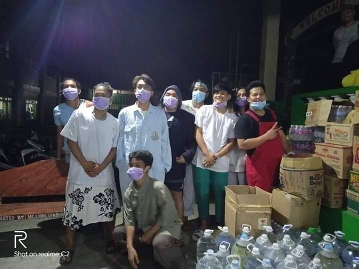 Pormahan sa evacuation center Taal eruption victims