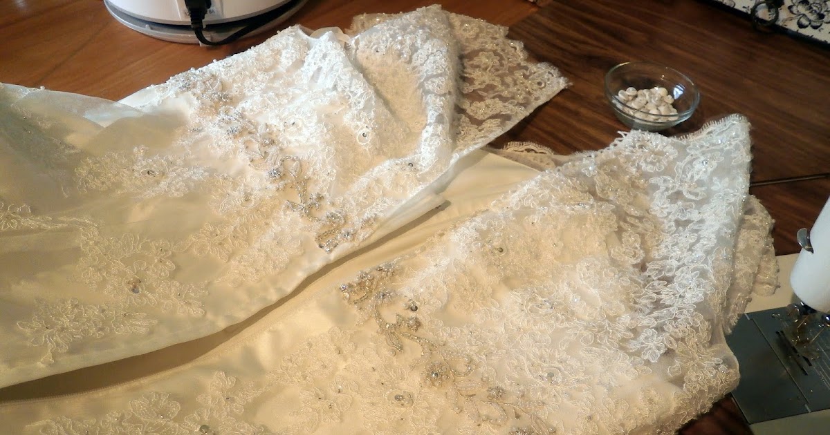 Pamelaquilts Adding A Corset Back To A Wedding Gown