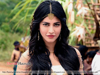 shruti hassan, hot, indian beauty, with designer jewelry, face of the year, photograph